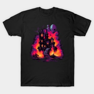 Pixel Art Transylvania Night T-Shirt